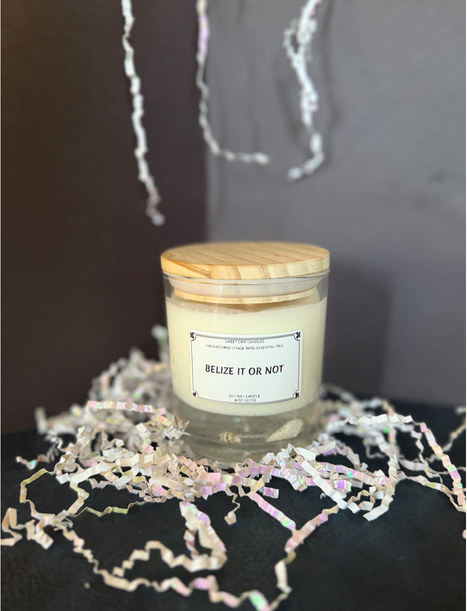 Belize It or Not Candle